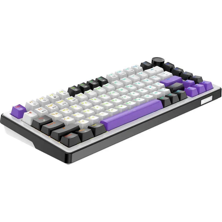 Клавіатура Hator Hellyberry HK75 White/Violet Wireless (HK75_wireless) [157456] - фото 4