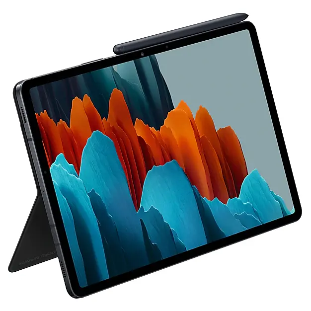 Чохол-клавіатура Samsung Book Cover Keyboard для Galaxy Tab S7 11.0 (T870/T875/T786) / Tab S8 11.0 (X700/X706) Black ENG/UKR (EF-DT870BBRGRU) - фото 6