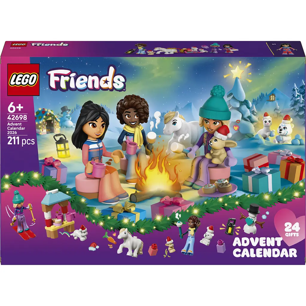 Конструктор LEGO Friends Адвент-календар 2026 V29 211 ел. (42698) - фото 3