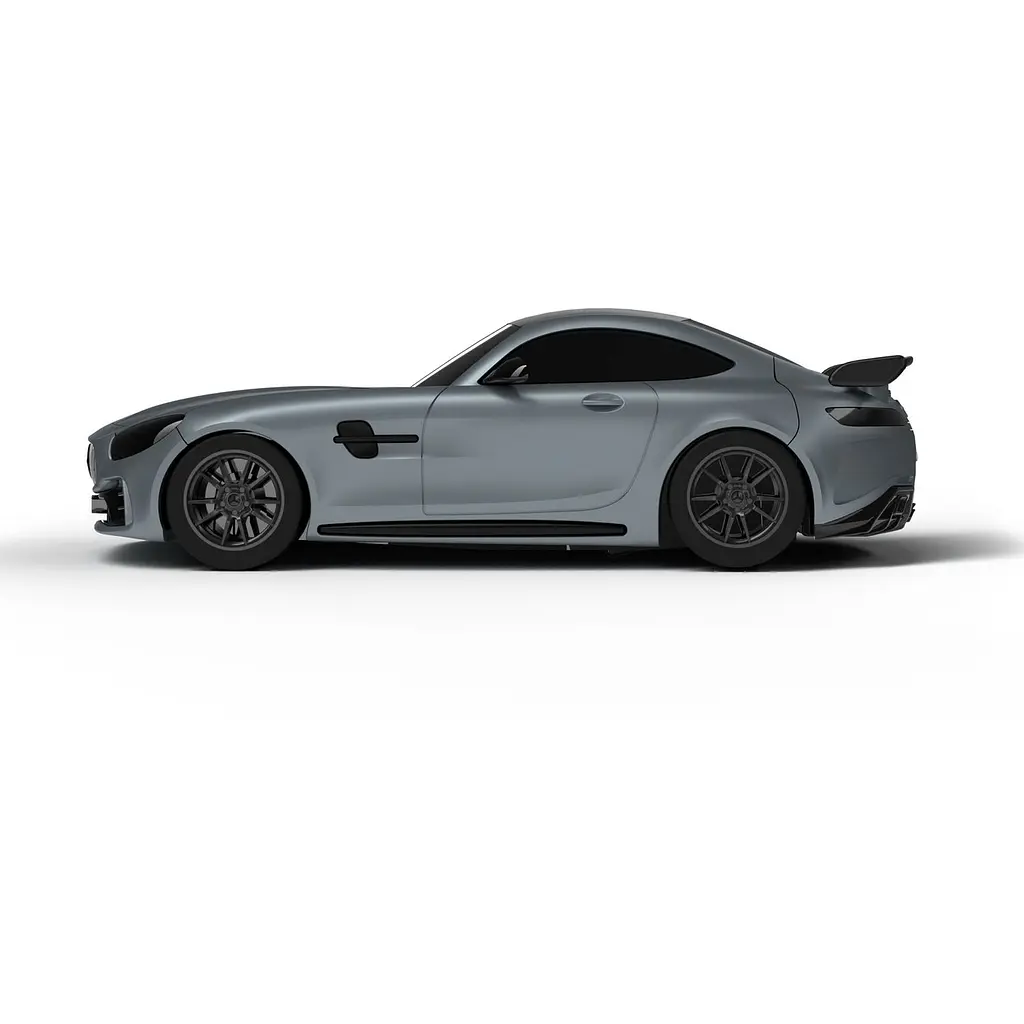Сборная модель Revell Mercedes-AMG GT R Grey Car уровень 1 масштаб 1:43, 10 деталей (RVL-23152) - фото 3