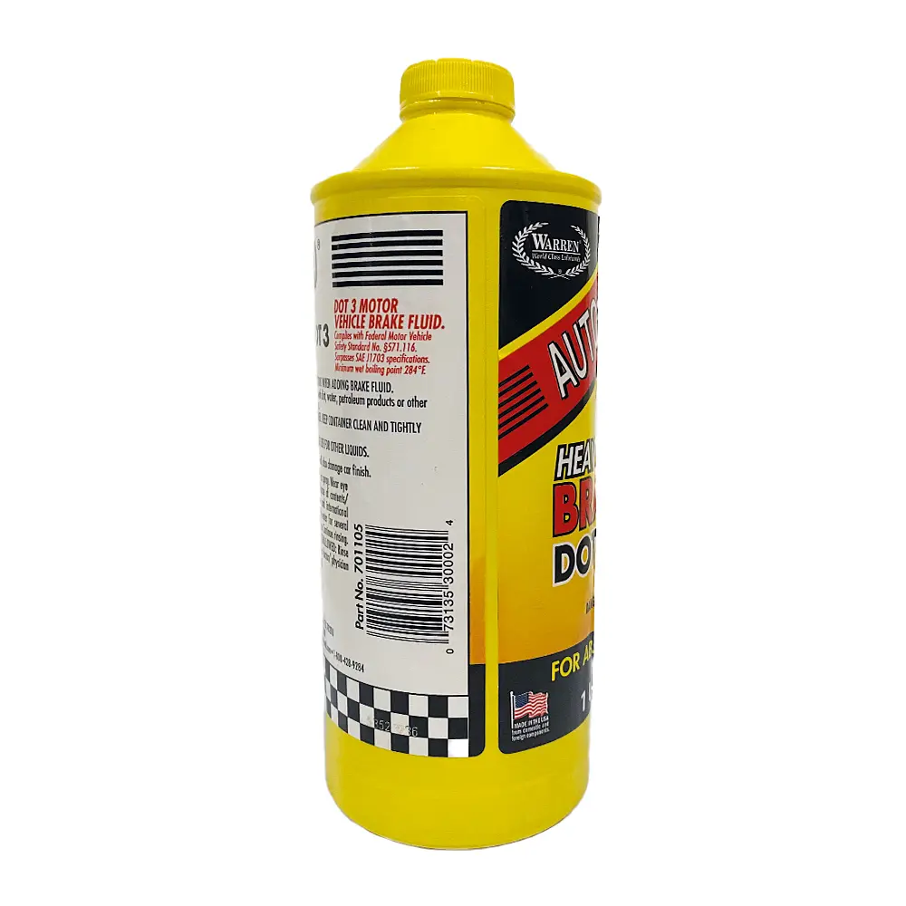 Гальмівна рідина Autoguard Brake Fluid DOT 3, 0,946л. - фото 4