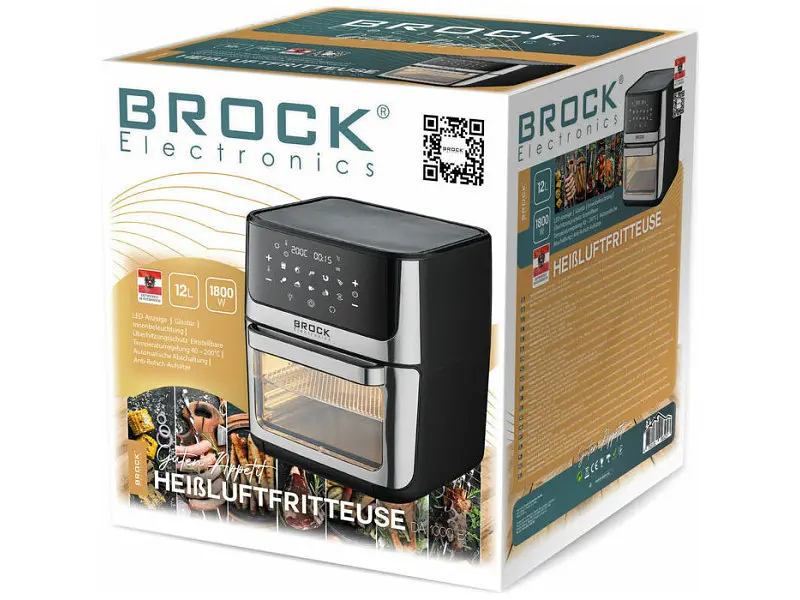 Мультипіч (аерофритюрниця) BROCK DA 1000 BK - фото 2