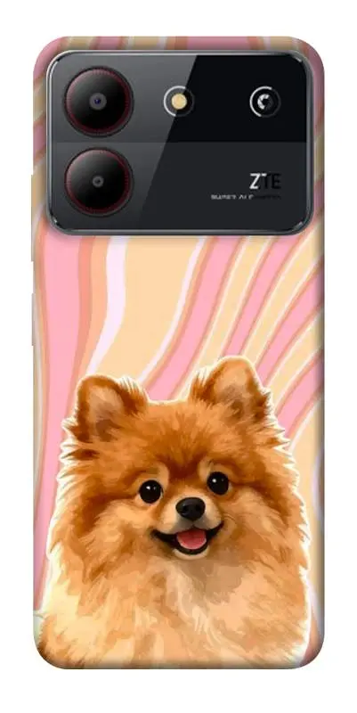 TPU чохол Demsky Pastel spitz для ZTE Blade A54 4G