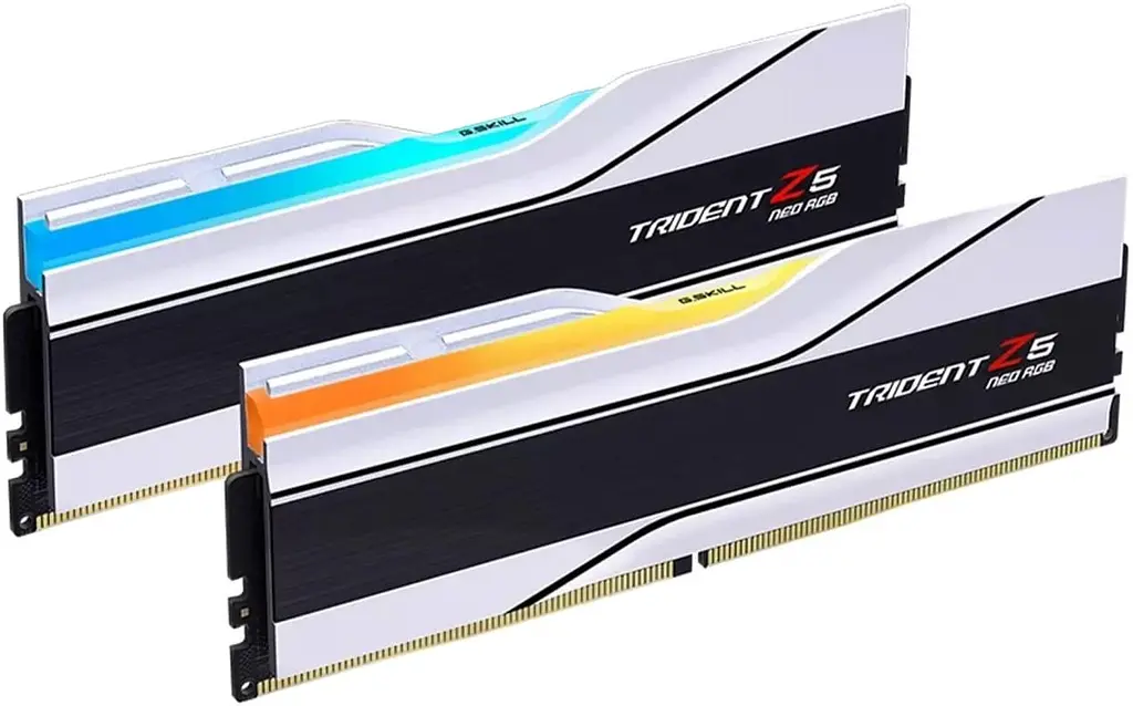 Модуль пам'яті G.Skill DDR5 32GB (2x16) Trident Z5 Neo RGB White 6400MHz AMD EXPO (F5-6400J3239G16GX2-TZ5NRW) - фото 2