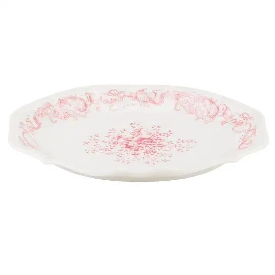 Тарілка Elisey Рожевий візерунок 24 см (9198-001) 1 шт - фото 3