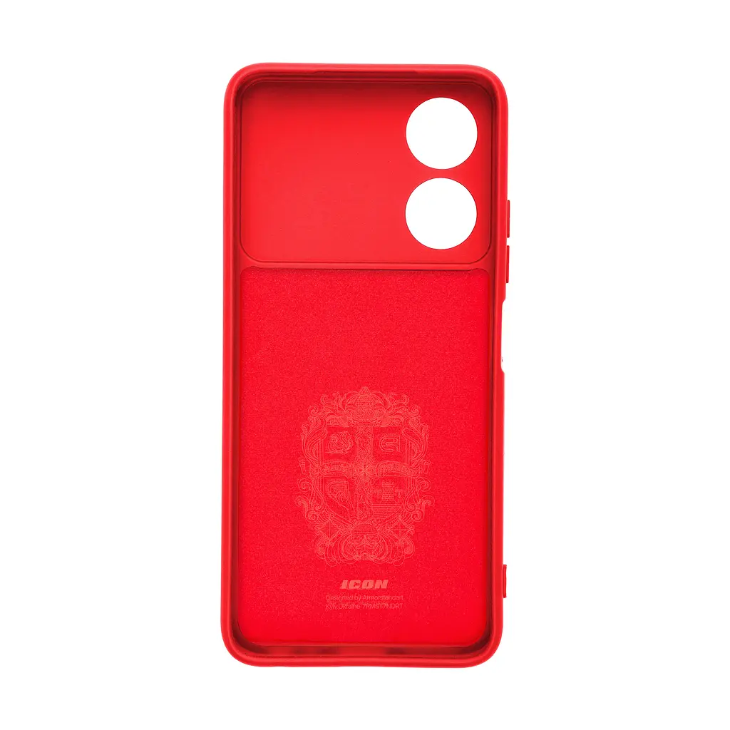 Чехол ArmorStandart ICON для ZTE Blade A34 Camera cover Red (ARM78958) - фото 2