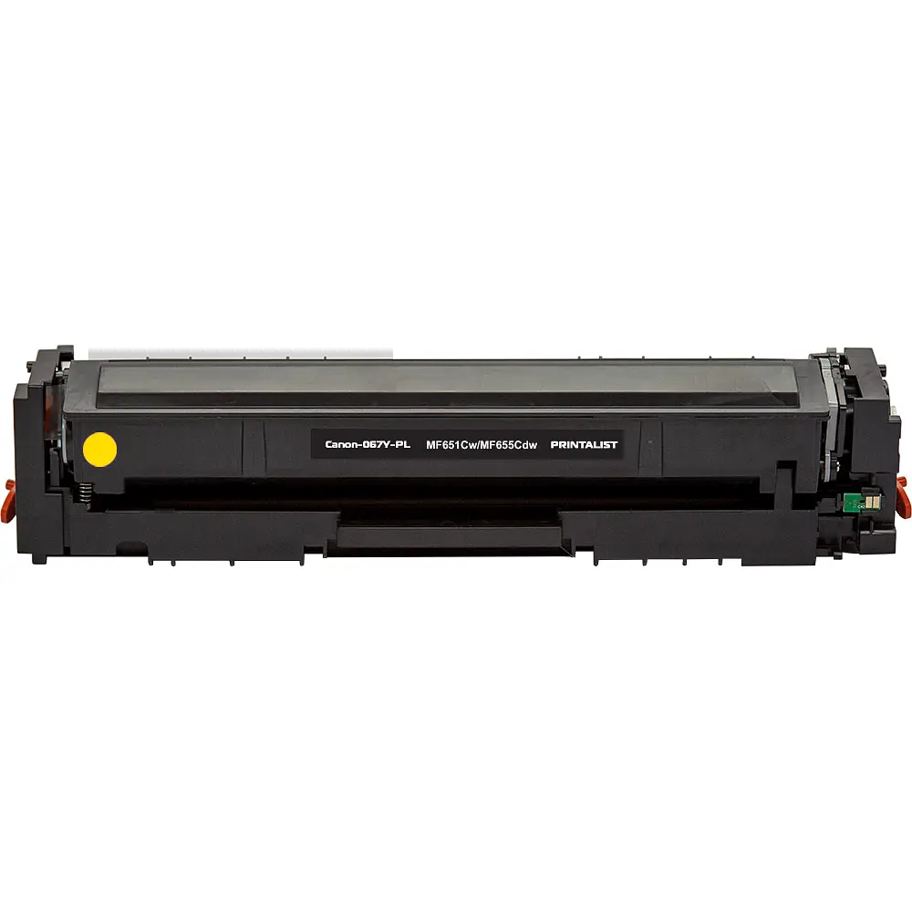 Картридж тон. PRINTALIST для Canon MF651Cw/MF655Cdw/MF657Cdw/LBP631Cw аналог Canon 067 Yellow ( 1250 ст.) (Canon-067Y-PL) - фото 2