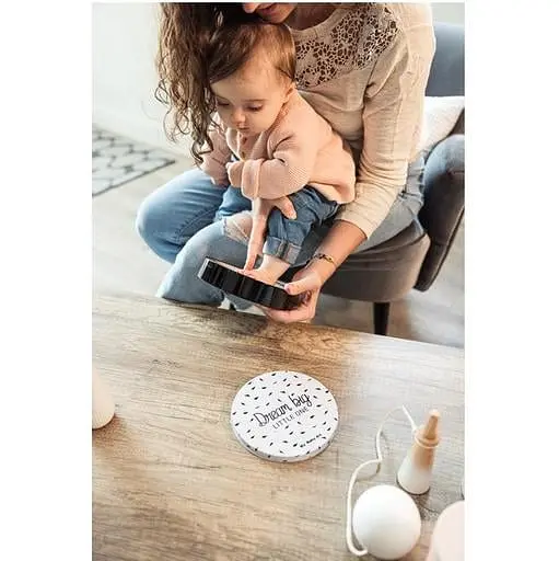 Магическая коробочка Baby Art Отпечаток, круглая, бело-черная (3601091080) - фото 4