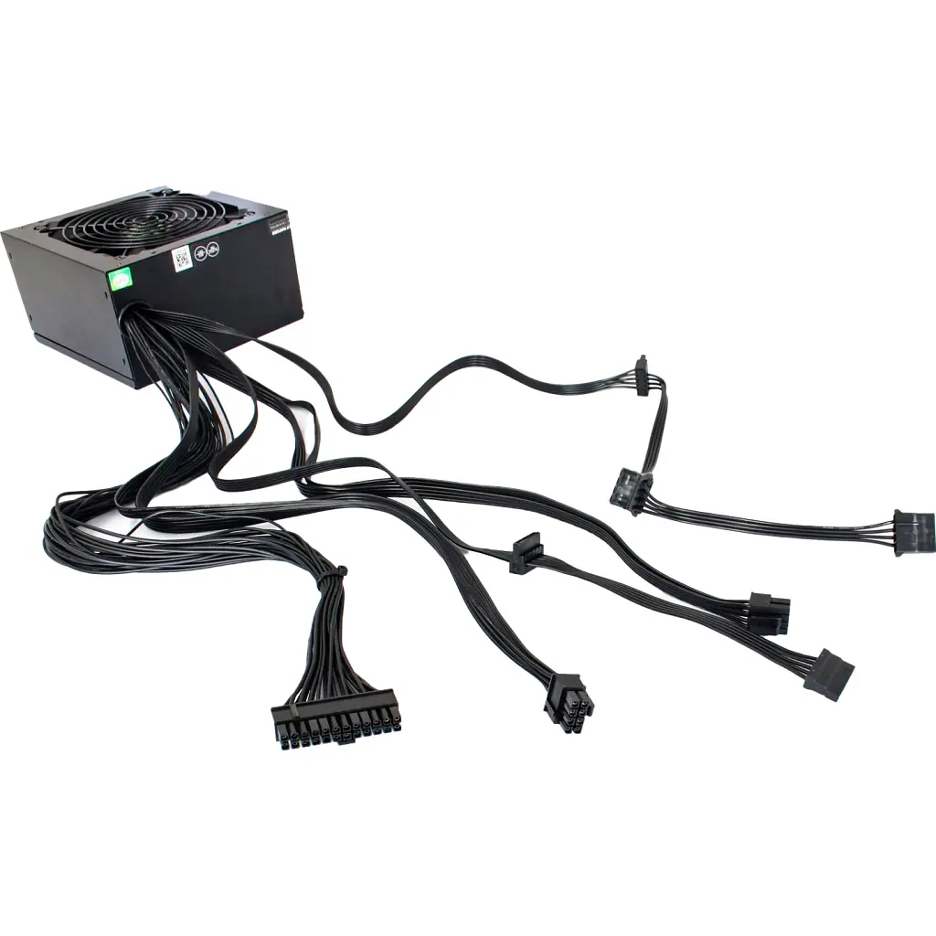 Блок живлення Gamemax GM-400-80+APFC Black - фото 4