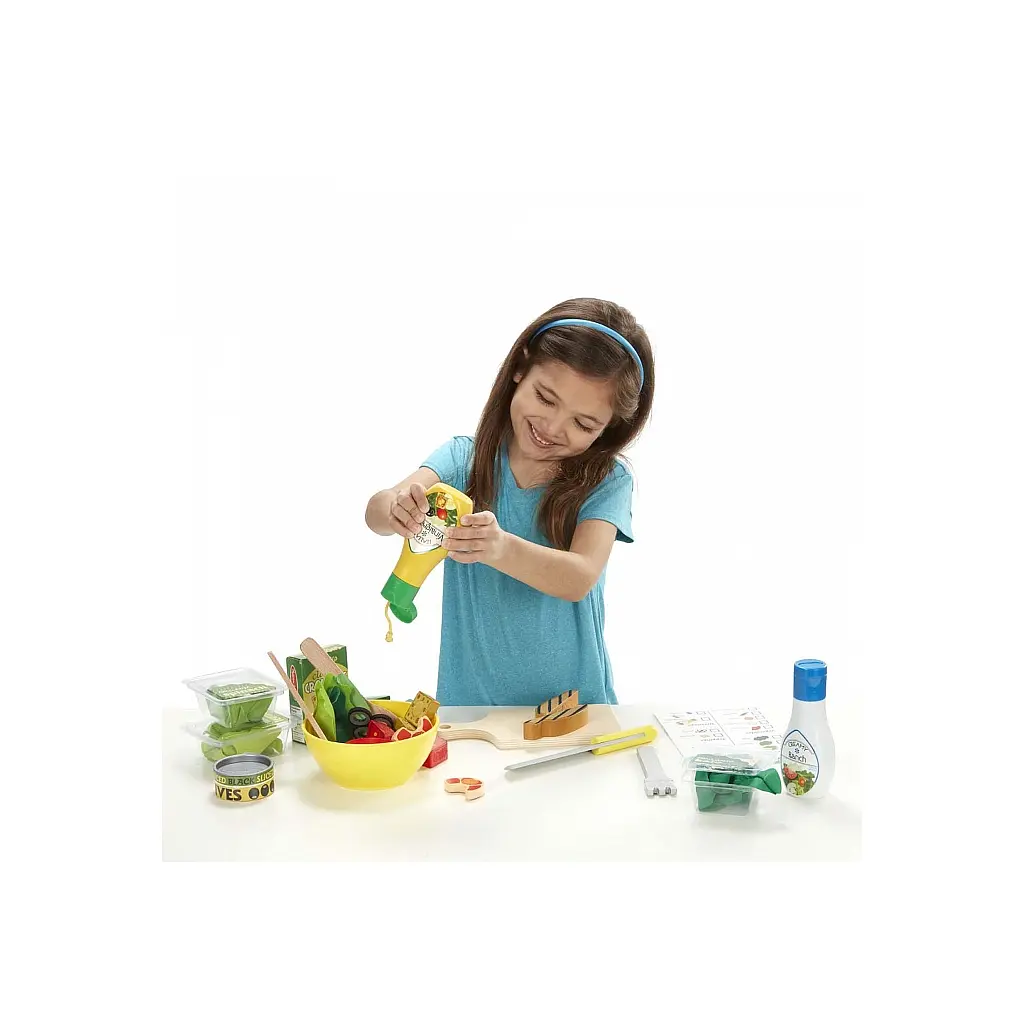Ігровий набір Melissa & Doug Нарізка салату (MD19310) - фото 4