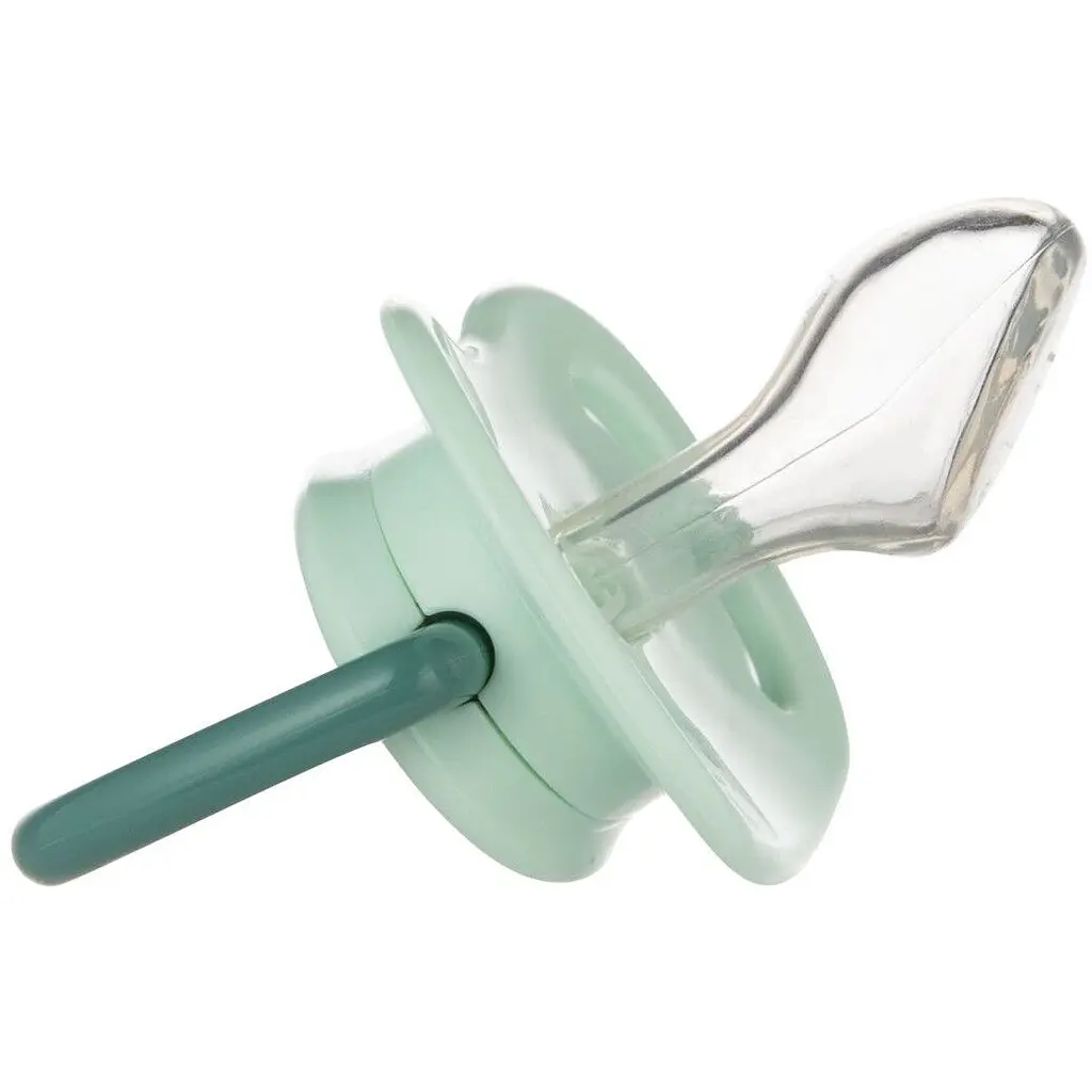Пустушка Canpol babies Toys силіконова анатомічна 0-6 міс. зелена (23/256_gre2) - фото 2