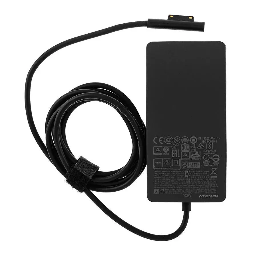 БЖ для планшета MICROSOFT 15V 6.3A 102W 6pin Чорний (Surface Pro 5 Pro 6 Pro 4 Pro3 Book) (без мережного кабелю!) - фото 2