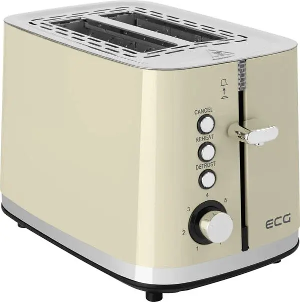 Тостер ECG ST 2766 Vintage Vanilla - фото 7