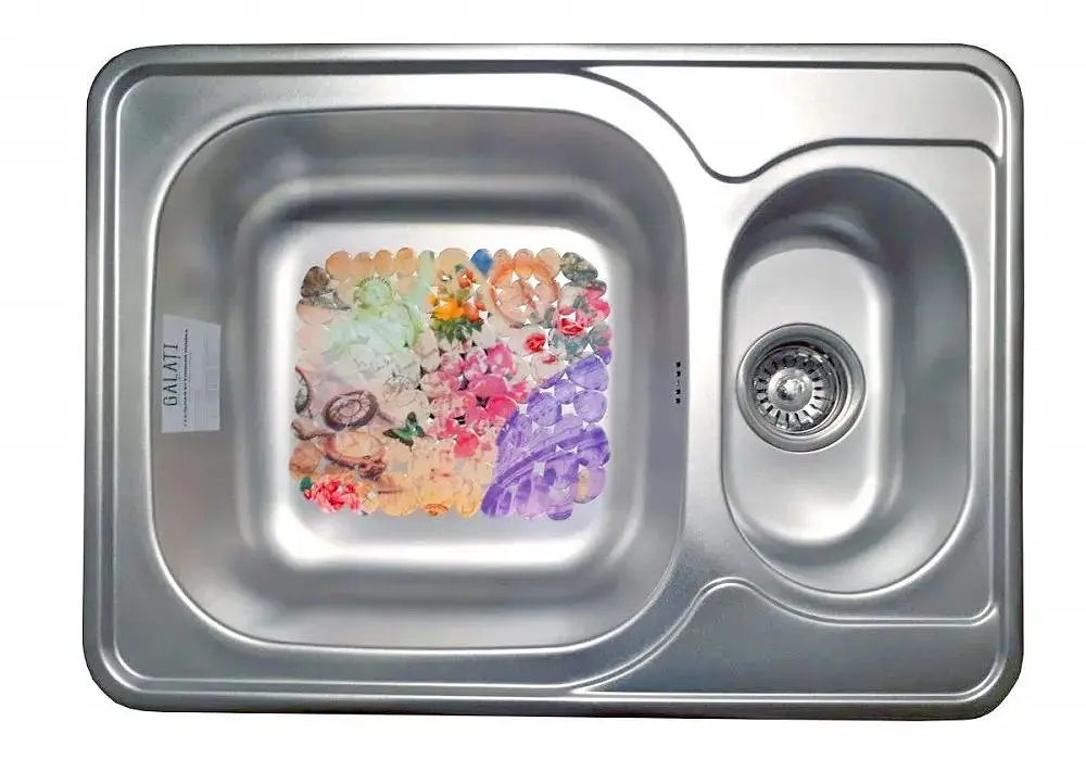 Кухонна мийка Romzha Fifika 1.5C Satin RO44013, Сірий - фото 2