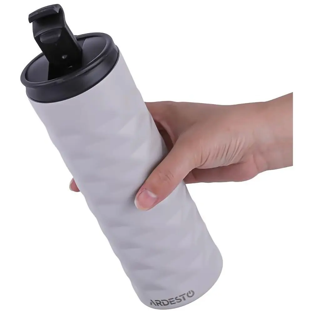 Термокружка Ardesto Bright Сity AR-2640-BG 400 мл бежевий - фото 2