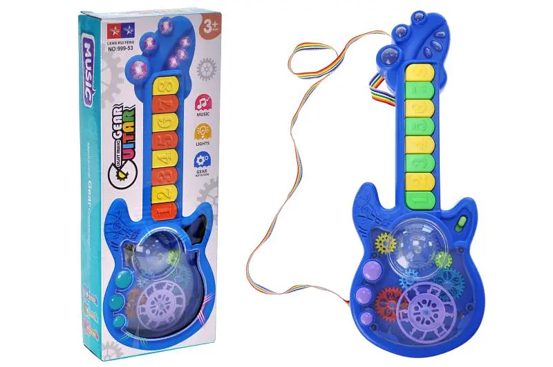 Гітара на батарейках 999-53 у коробці YG Toys