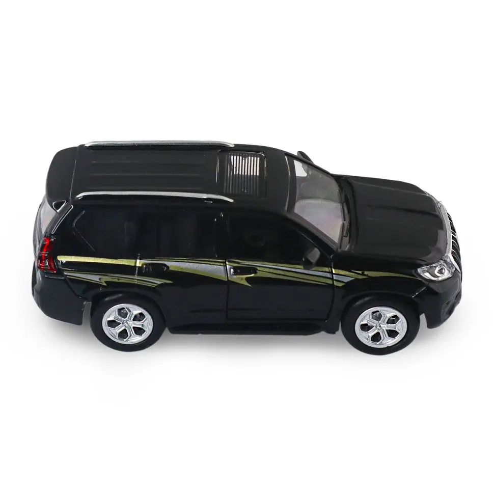Інерційна автомодель Toyota Prado TechnoDrive KM6189D чорний - фото 7