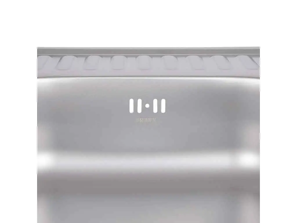Мийка накладна Brinex 600х600х160мм 1 6060-L, Satin 0,6мм BRIN6060LSAT06 - фото 6