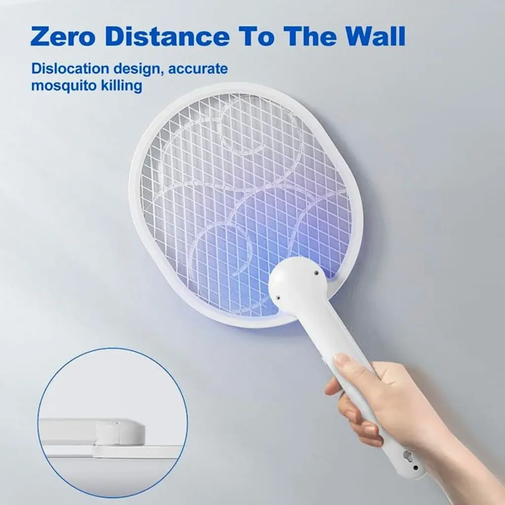 Електрична мухобійка Epik WD-956 Rechargeable 1200mAh Whit [111174] - фото 2