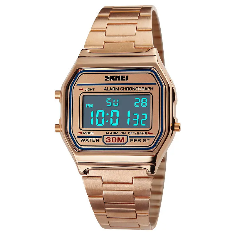 Наручний годинник чоловічий Skmei 1123 Rose Gold, 1123RG (12313) - фото 2