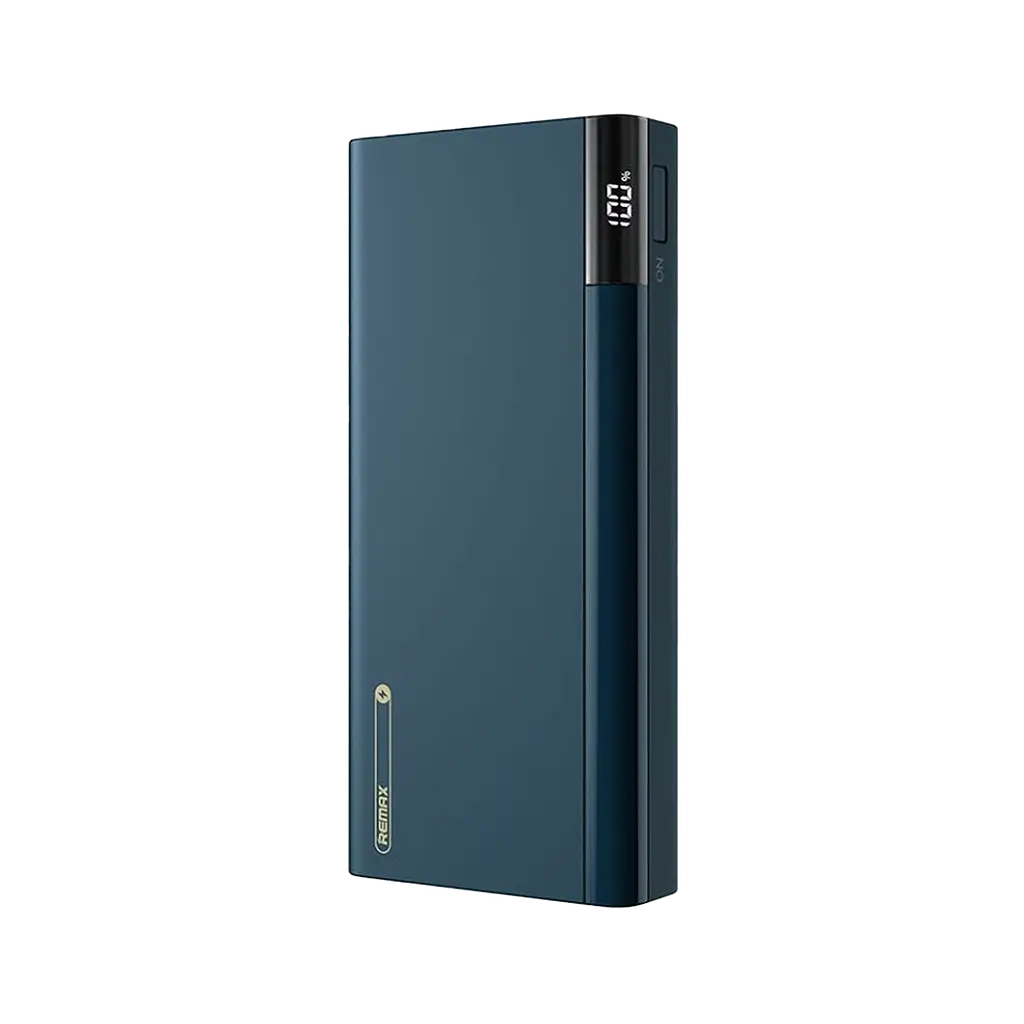Зовнішній акумулятор - портативна батарея Remax RPP-108 Riji 20000 mAh синій (QC 22.5W + PD 18 W) - фото 5