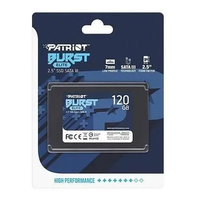 Накопитель SSD 2.5" 120GB Burst Elite Patriot (PBE120GS25SSDR) - фото 3