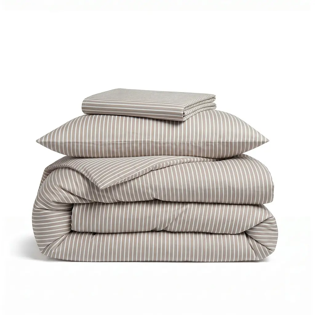 Дитяча постільна білизна з вареної бавовни в ліжечко CASHMERE STRIPE CS1 COSAS (2200000050687)