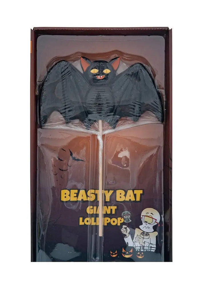 Льодяник кажан Beasty Bat Giant Lollipop Halloween 400g