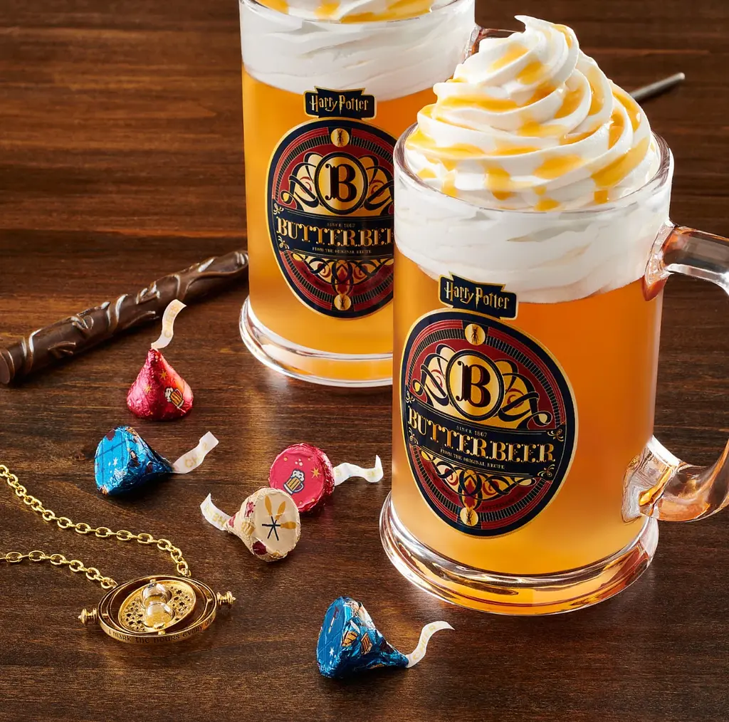 Шоколадні цукерки Hershey's Kisses Harry Potter Butterbeer Flavored Easter Candy 255г - фото 6