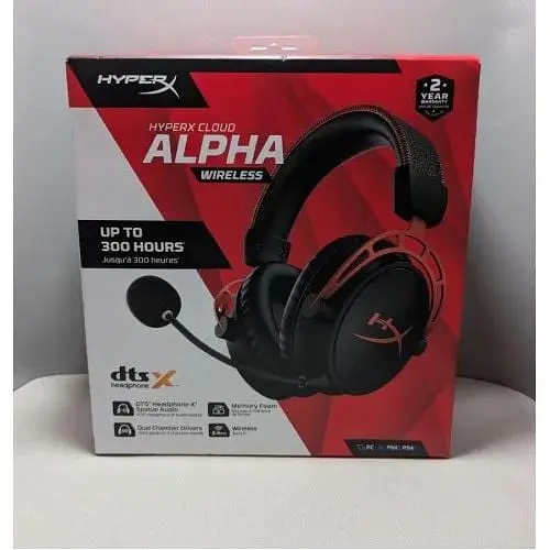 Ігрові навушники HyperX Cloud Alpha з мікрофоном чорно-червоні (4P5L1AX) - фото 10
