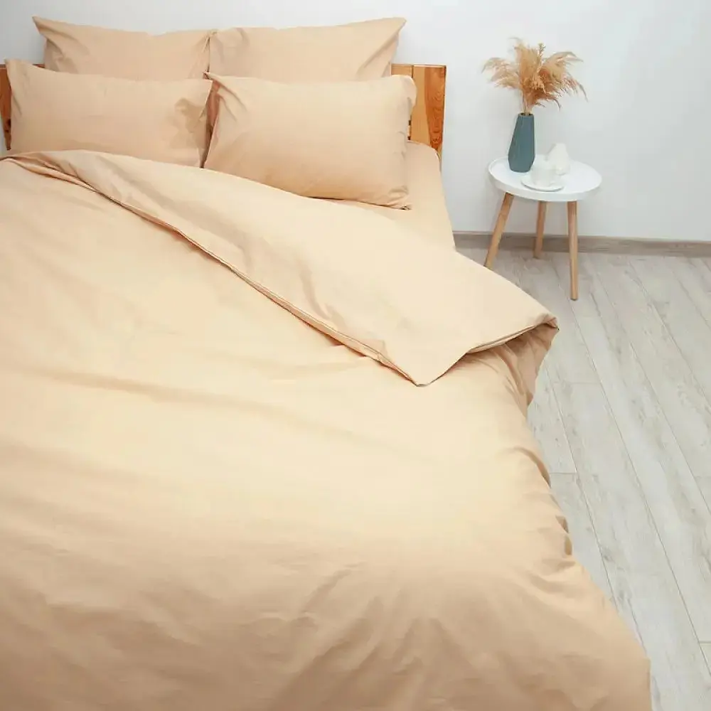 Постільна білизна євро ТЕП Happy Sleep Рим 2-03796_28039 200х215 см бежева - фото 2