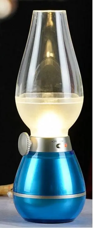 Лампа світлодіодна «Чарівна гас» LED RETRO LAMPS 0.4W з акумулятором синя - фото 6