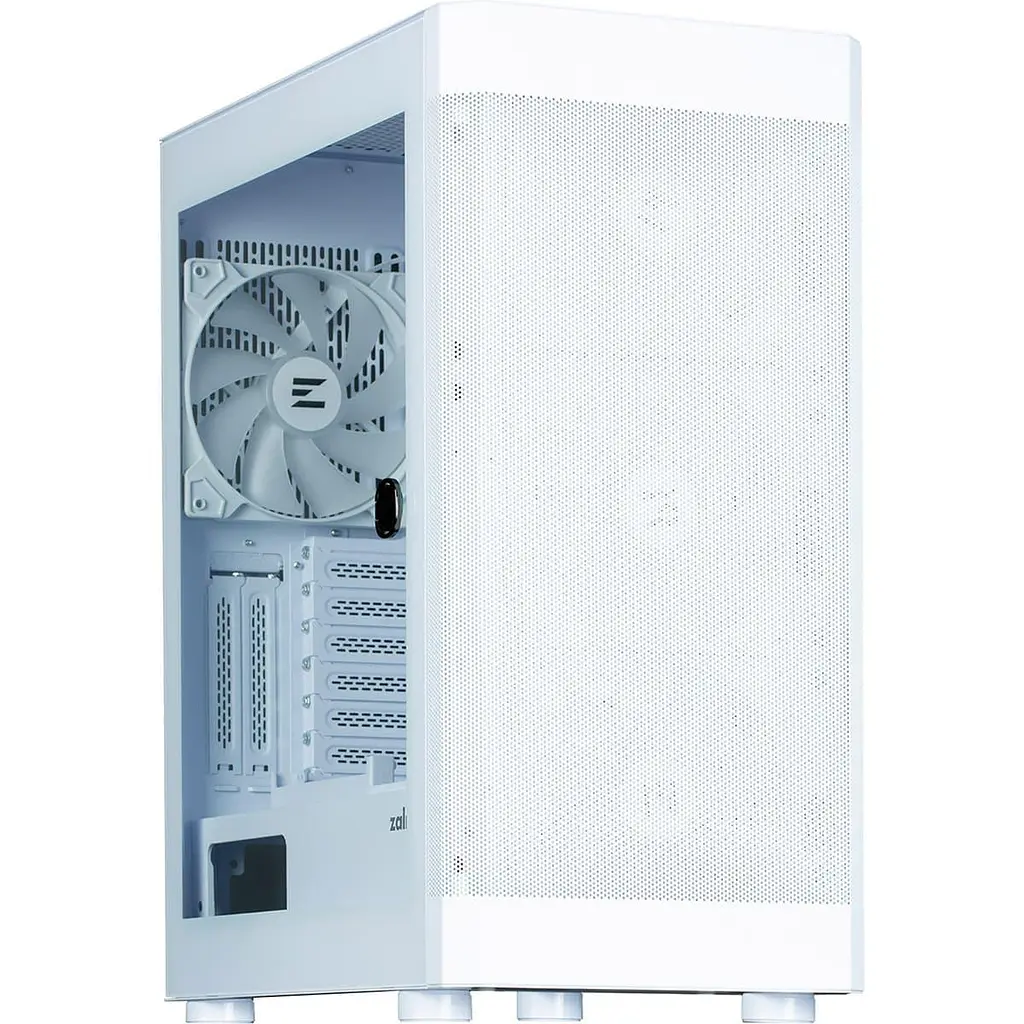 Корпус Zalman I4 Tempered Glass без БЖ White (I4TGWHITE) Без БП - фото 2