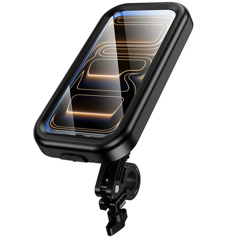 Вело- Мото- тримач Hoco H95 Bendito waterproof Black - фото 3