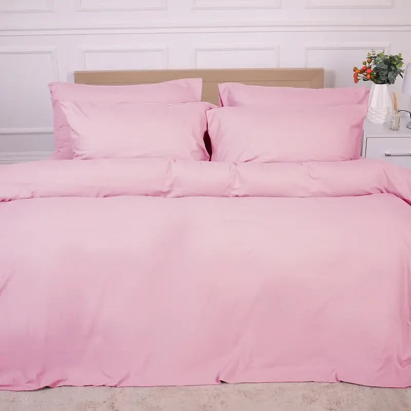 Комплект постельного белья MirSon Фланель 008 Pink 175х210 см розовый (2200009651168) - фото 7