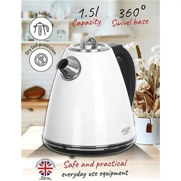 Чайник электрический Adler AD 1343 1.5 л - фото 6