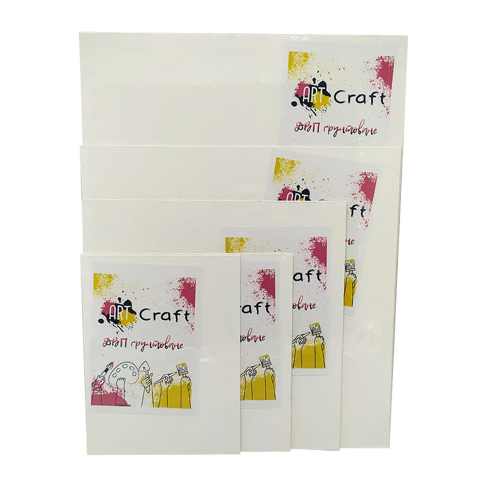 Грунтованное ДВП Art Craft 16029 акрил 25 x 25 см - фото 2
