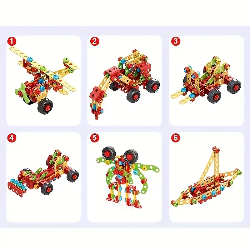 3Д Конструктор для дітей Puzzle Creative 287 елементів - фото 3