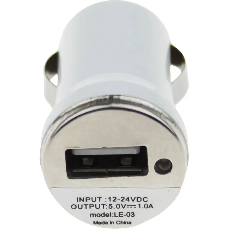 Автомобильное зарядное устройство TOTO TZZ-54 Car charger 1USB 1A White - фото 2
