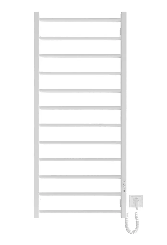 Електрична рушникосушарка HF Leeds 1170x530 white matte 6.1.0805.06.WM, Білий матовий, універсальне (коннектор), Електронний - фото 2