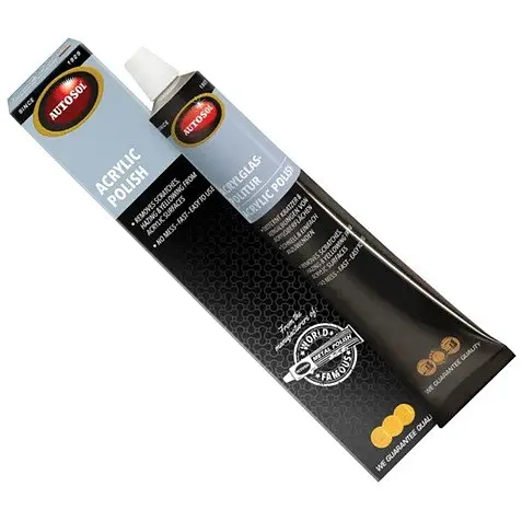 Поліроль для акрилу AUTOSOL Acrylic Glass Polish 75 мл, видалення подряпин, оригінал Німеччина - фото 2