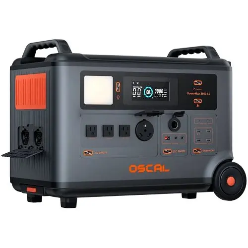 Портативна зарядна станція Oscal PowerMax 3600 SE 3600W/3600Wh (EU) - фото 3