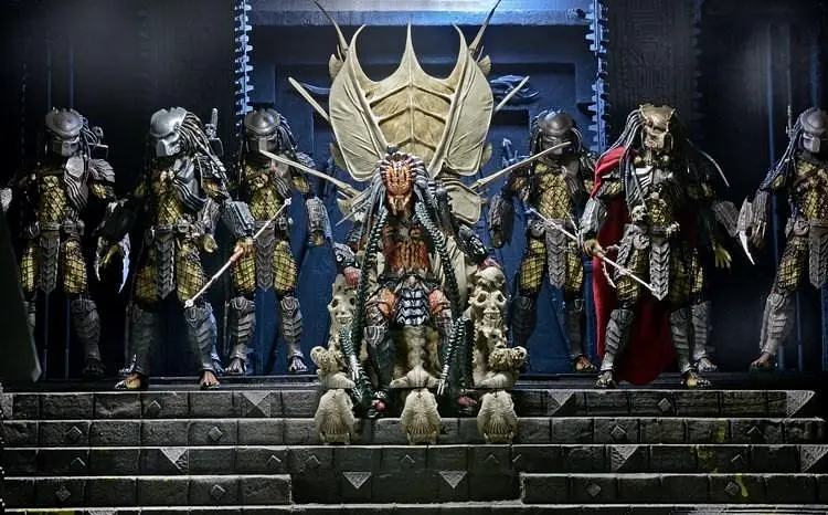 Діорама NECA Костяний Трон Хижак Toys Alien Vs Predator Skull Throne 35.6 см F AP - фото 7
