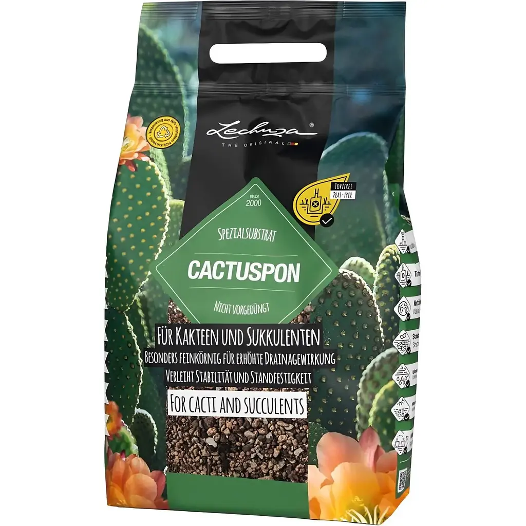 Субстрат Lechuza Cactuspon для кактусів 6 л (19546)