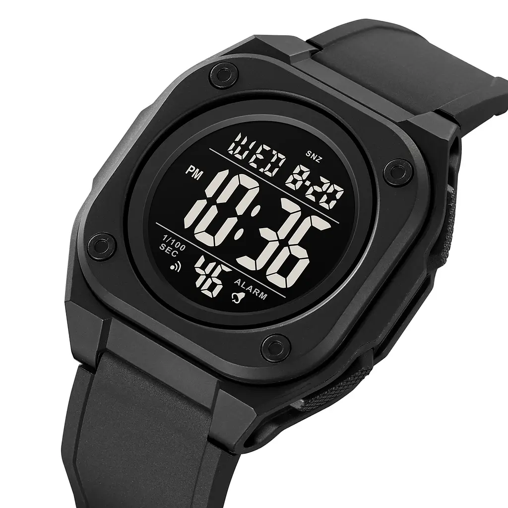 Чоловічий наручний годинник 2160BKBK Black Skmei acs0030218 - фото 2
