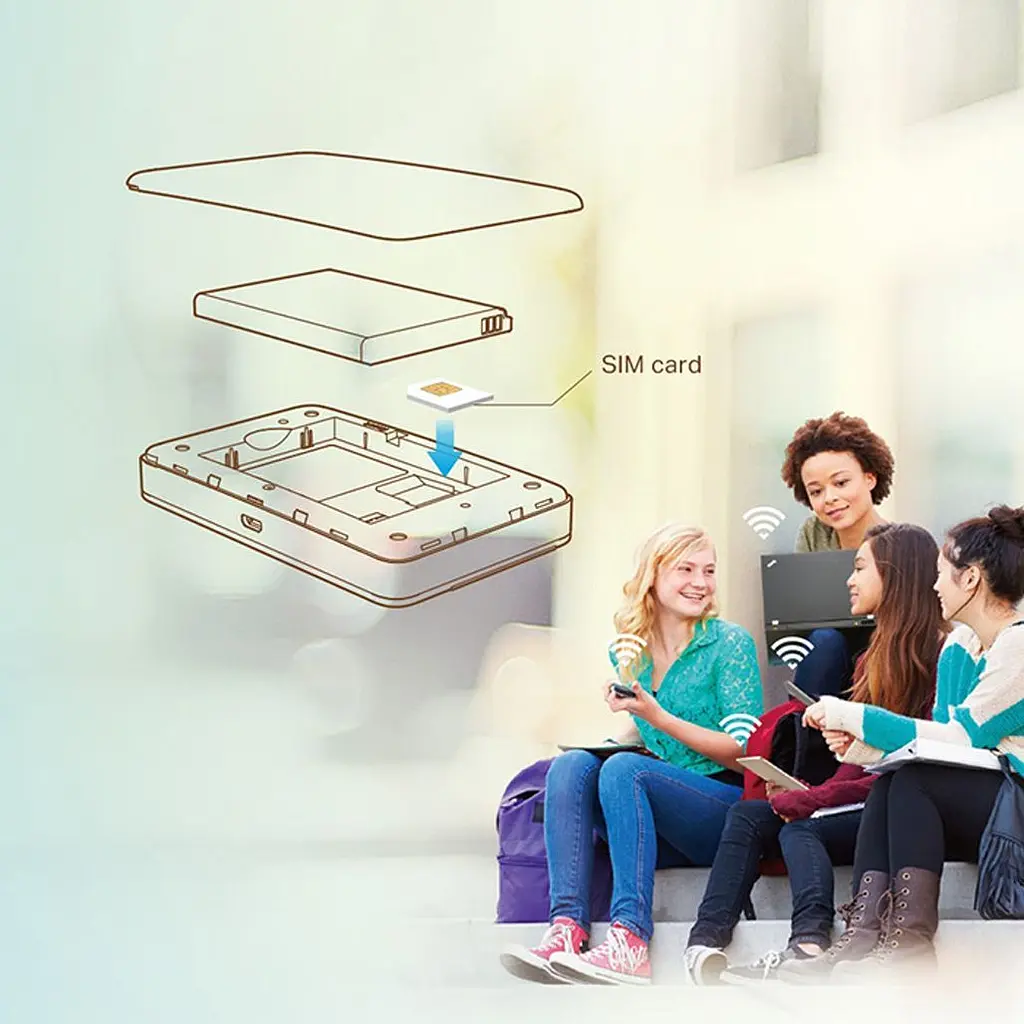 Модем + Wi-Fi роутер TP-Link 4G/3G Wi-Fi M7350 [128473] - фото 6