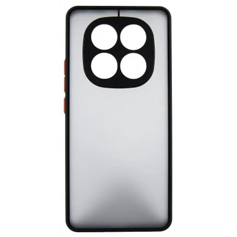 Чохол до мобільного телефона Dengos Kit Xiaomi Redmi Note 14 Pro case Matte + glass (Black) (DG-KM-128) - фото 2