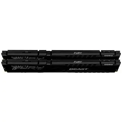 Модуль памяти для компьютера DDR5 32GB (2x16GB) 6000 MHz Fury Beast Black Kingston Fury (ex.HyperX) (KF560C36BBE2K2-32) - фото 3