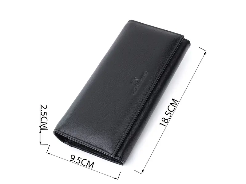Жіночий шкіряний гаманець ST Leather 18.5х9.5х2.5 см acs0029394 - фото 3