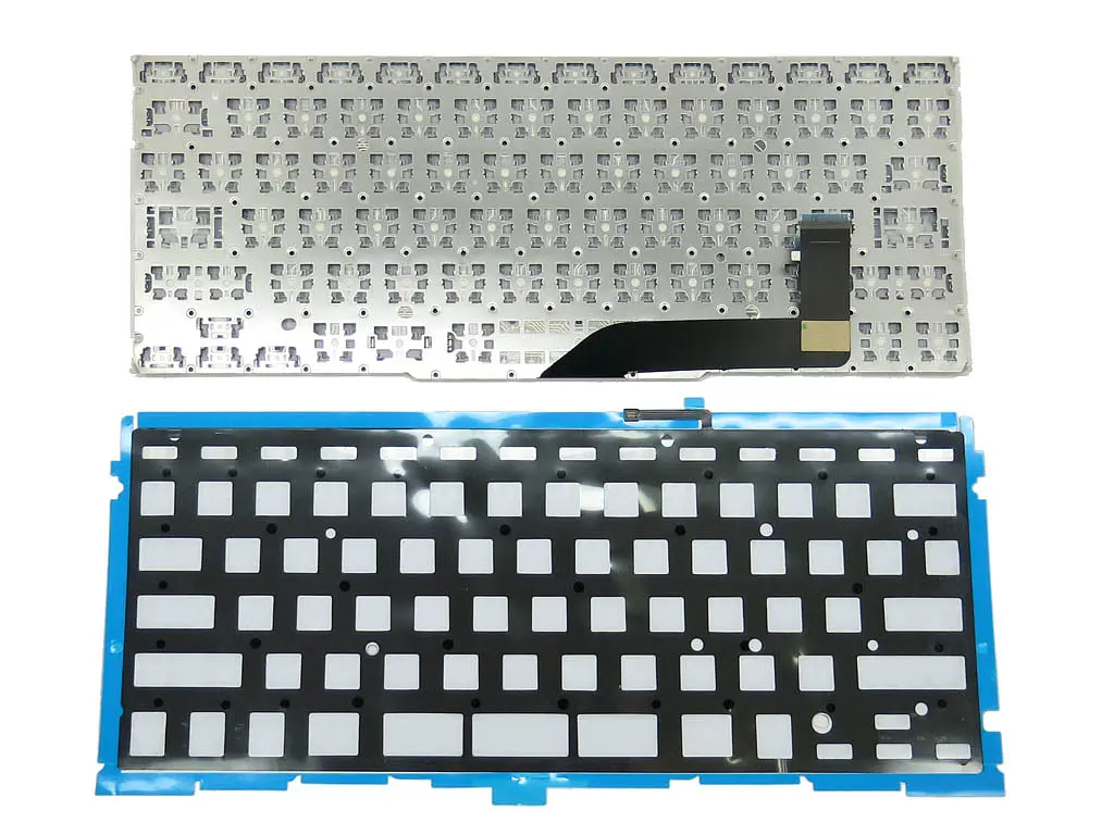 Клавіатура для APPLE A1398 Macbook Pro MC975, MC976(2012) (RU, Small Enter з підсвічуванням) - фото 2